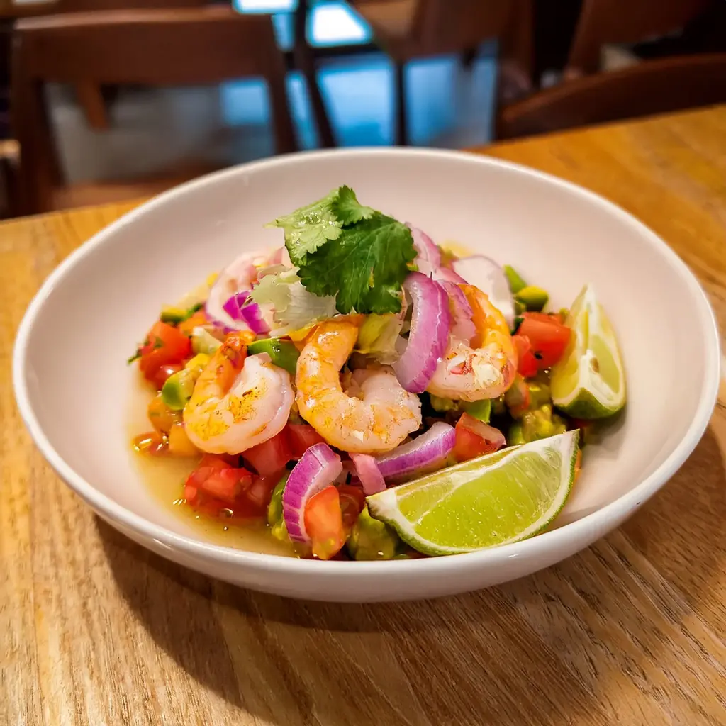 Botana de Ceviche de Camaron